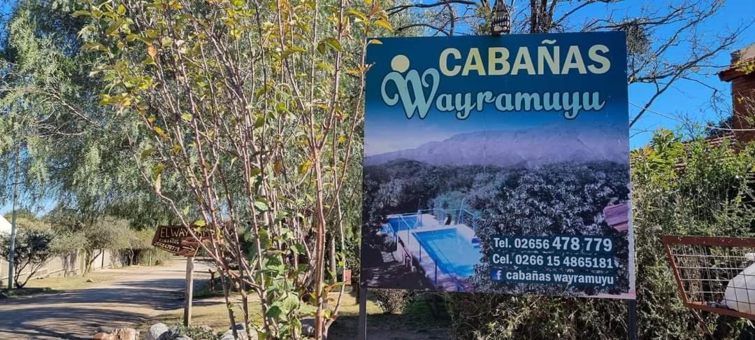 Cabanas Wayramuyu Merlo Buitenkant foto